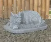  Product image 2 of the product “Jaro - Lying Dragon on a base, 30 cm L | cast stone ”
